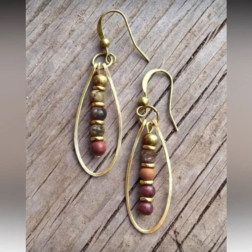 Boho Beaded Earrings S1226